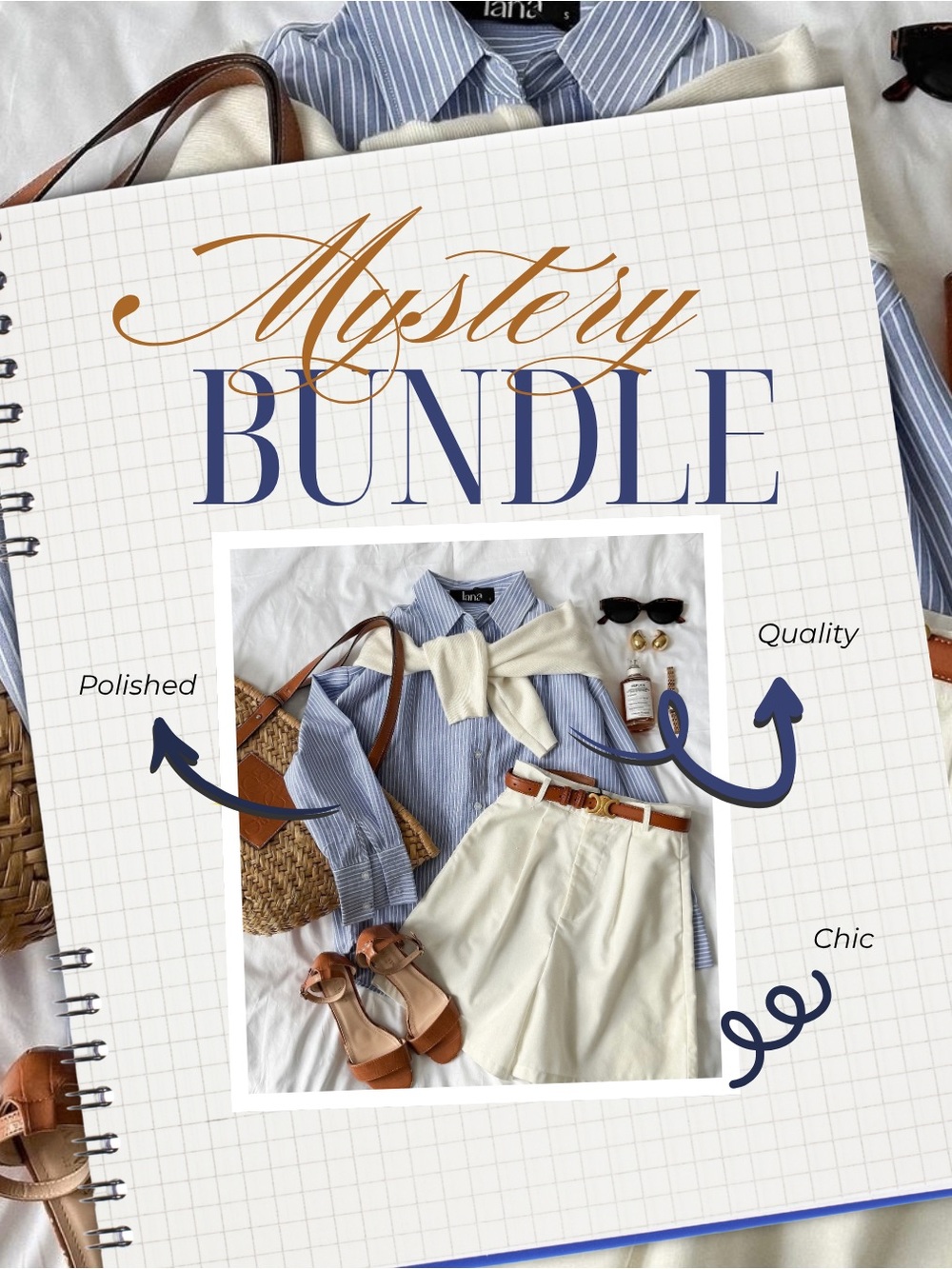 RL INSPIRED—Curated Aesthetic Mystery Clothing Bundle (NOW 7 pieces 🤯)